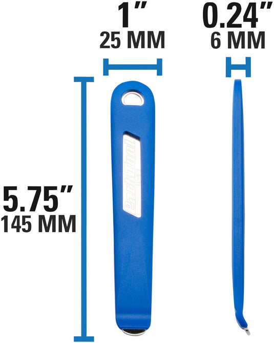 Park Tool TL-6.3 Steel Core Tire Levers