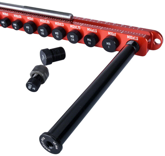 Thread Size Bike Premium USA-Made Aluminum Axle Thread Gauge for Bike Repairs – 365 Cycles