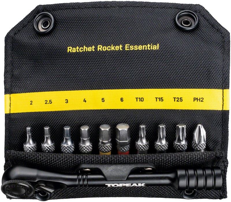 Load image into Gallery viewer, Topeak Ratchet Rocket Essential Tool Kit - with 10 Bits
