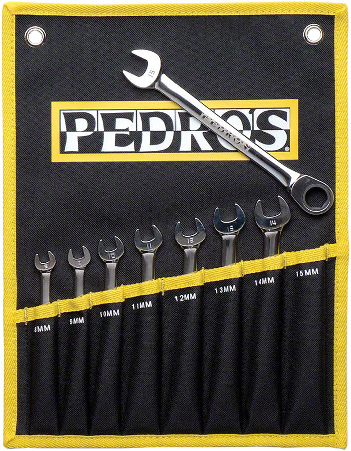 Load image into Gallery viewer, Pedro&#39;s-Ratcheting-Combo-Set-Combination-Wrench_TL0575
