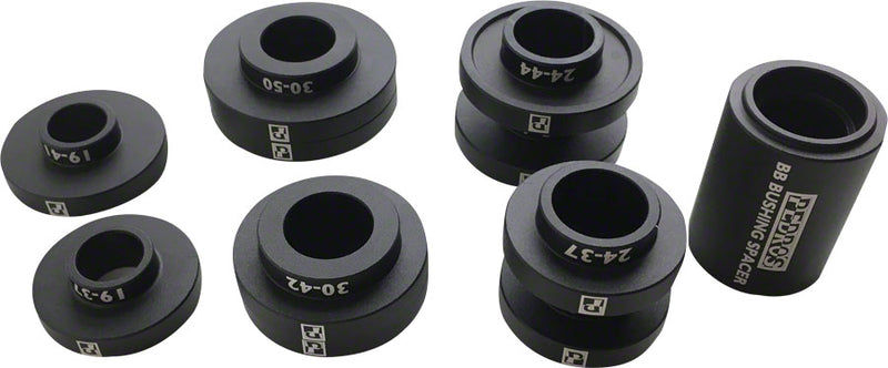 Load image into Gallery viewer, Pedro&#39;s BB Bushing Set for Bearing Press Includes 10 Bushings in 6 Sizes
