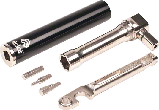 Eclat E-Tool Multi Tool With Twelve Chromoly Tools Inside an Anodized Tube