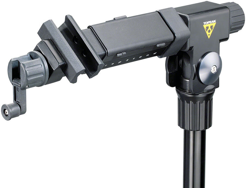 Load image into Gallery viewer, Topeak PrepStand Elite Workstand - Black Folding: Two QR Clamps
