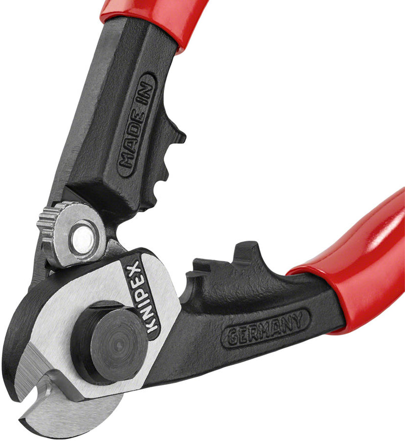 Load image into Gallery viewer, Knipex Wire Rope Shears - Polished Forged Steel, 7 1/2"
