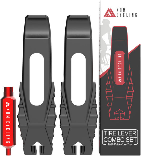 KOM-Cycling-Tubeless-Valve-Core-Tool-Set-Tire-Levers-TLVR0550