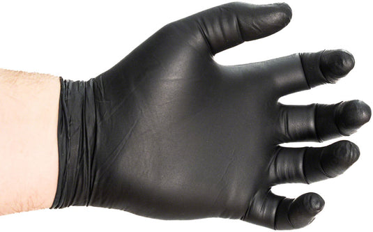 Unior Industrial Strength Nitrile Mechanic Gloves - Box 100, Small
