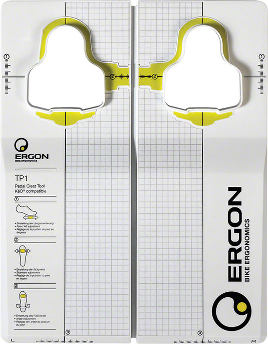 Ergon Cleat Fitting Tools Bundle for Shimano SPD, SPD-SL & Look KEO | Precise Alignment & Pain-Free Pedaling