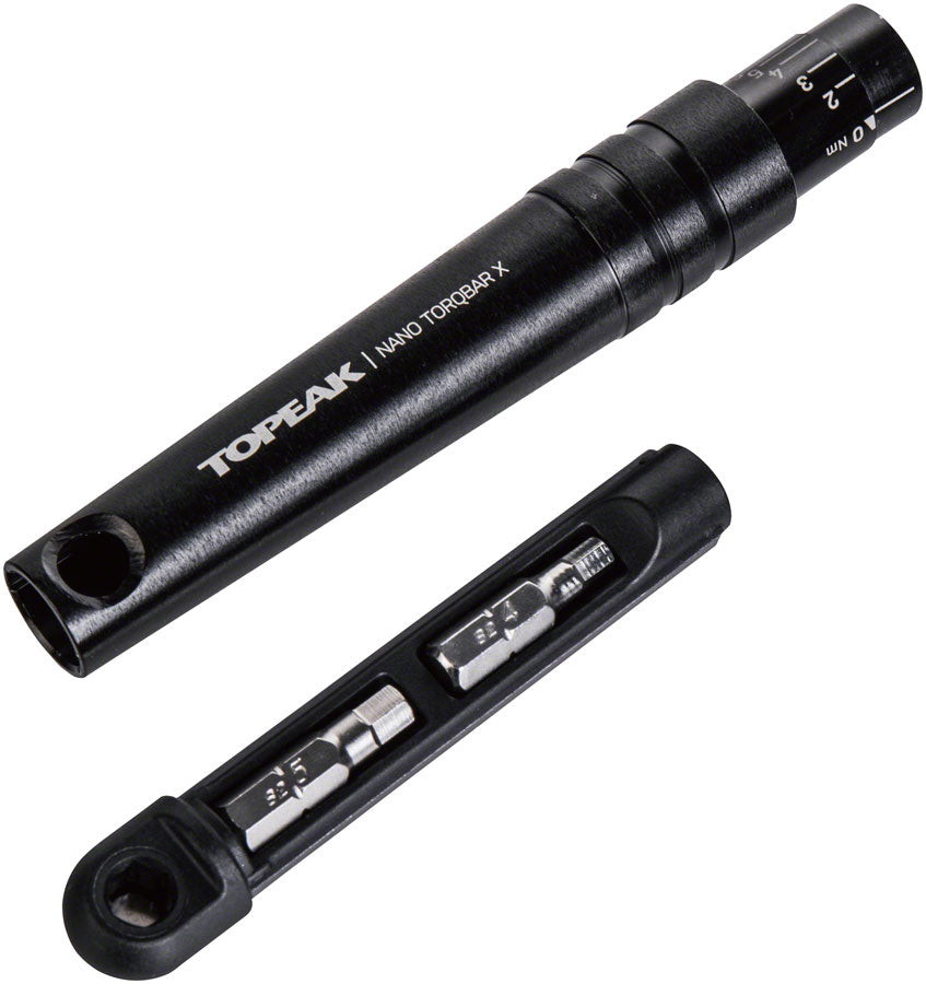 Topeak Nano Torqbar X Torque Wrench and Bit Set Carrying case included