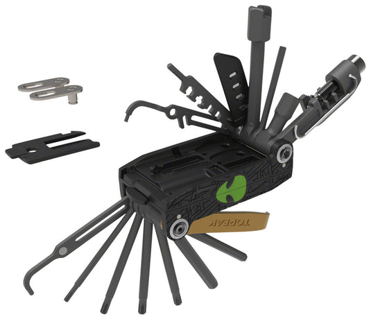 Topeak Alien X Multi-Tool with 38 Vanadium Steel Tools/Functions Black