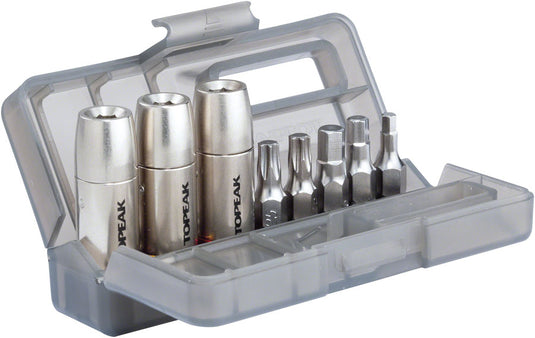 Topeak Nano Torqbox DX Tool Kit 4 / 5 / 6Nm Torq Sockets with Carry Case