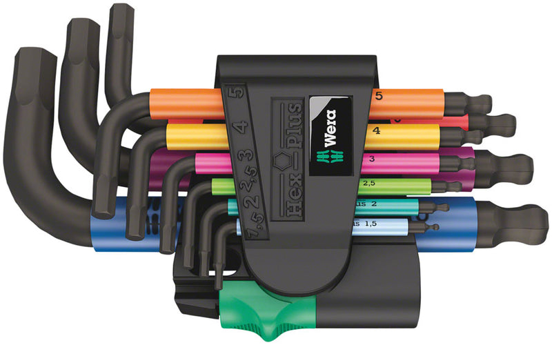 Load image into Gallery viewer, Wera-950-9-Hex-Plus-SPKS-L-Key-Hex-Wrench-Set-Hex-Wrenches-HXTL0024
