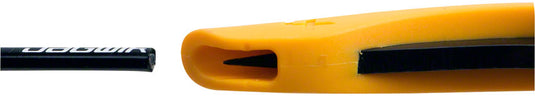 Jagwire Pro Cable and Housing Cutter With Built In Crimper Steel Yellow