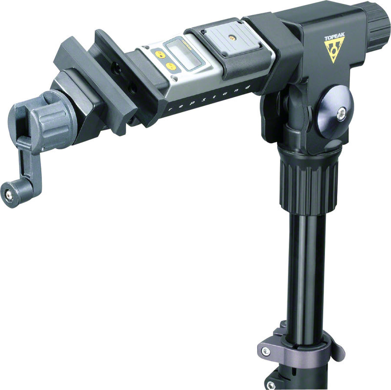 Load image into Gallery viewer, Topeak PrepStand Pro With Digital Scale Black Telescoping Repair Stand
