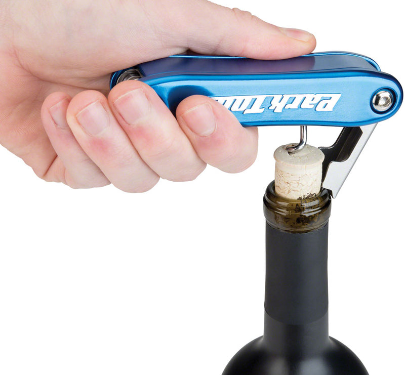 Load image into Gallery viewer, Park Tool BO-4 Corkscrew and Bottle Opener Fold-Up Tool Pocket Multitool
