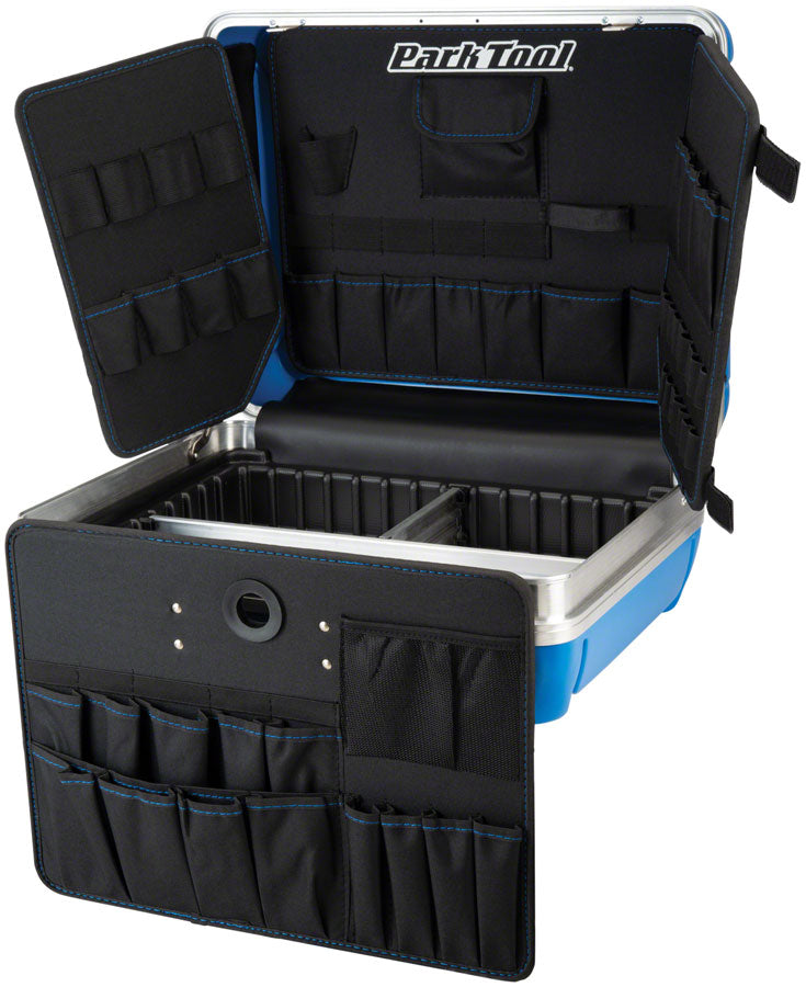 Load image into Gallery viewer, Park Tool BX-2.2 Blue Box Bicycle Service Tool Case Dentproof Composite key Lock
