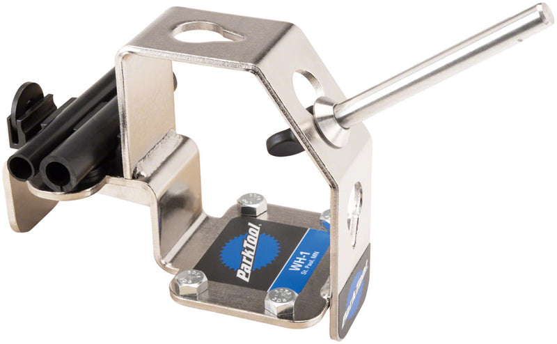 Load image into Gallery viewer, Park Tool Wh-1 Wheel Holder Accepts 12, 15 &amp; 20Mm Thu Axles And 5Mm Qr Skewers
