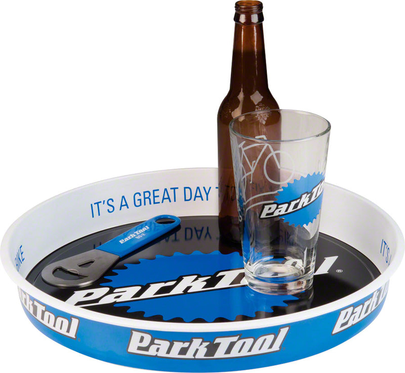 Load image into Gallery viewer, Park Tool TRY-1 Parts and Beer Tray No Slip Surface 12&quot; Diameter
