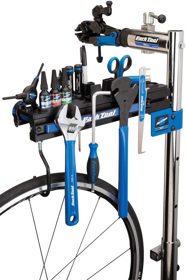 Park Tool Deluxe Tool and Work Tray Add On For Park Tool Bicycle Repair Stands
