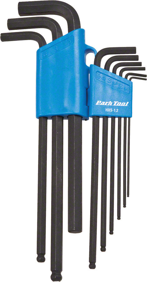 Park Tool HXS-1.2 Professional L-Shaped Hex Set Hardened Industrial Steel