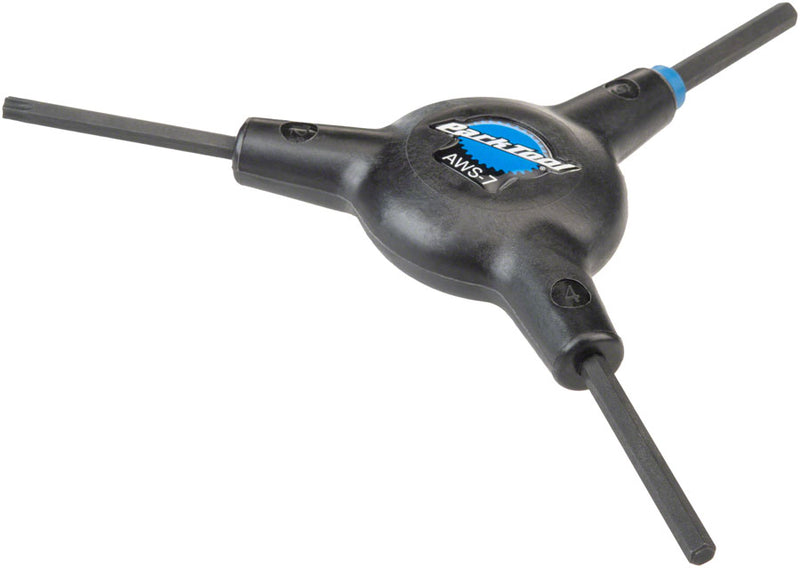 Load image into Gallery viewer, Park Tool AWS-7C 4mm 5mm Hex T25 Torx Compatible 3 Way Y Wrench Driver
