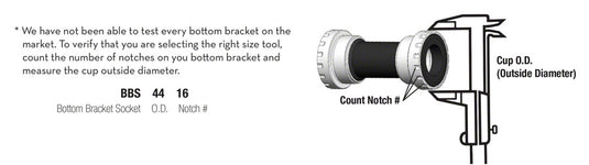 Wolf Tooth Bicycle Tool Components — CNC Machined Aluminum & Steel, Bottom Bracket & Lockring Wrenches, Magnetic Insert System for Precise Cycling Maintenance