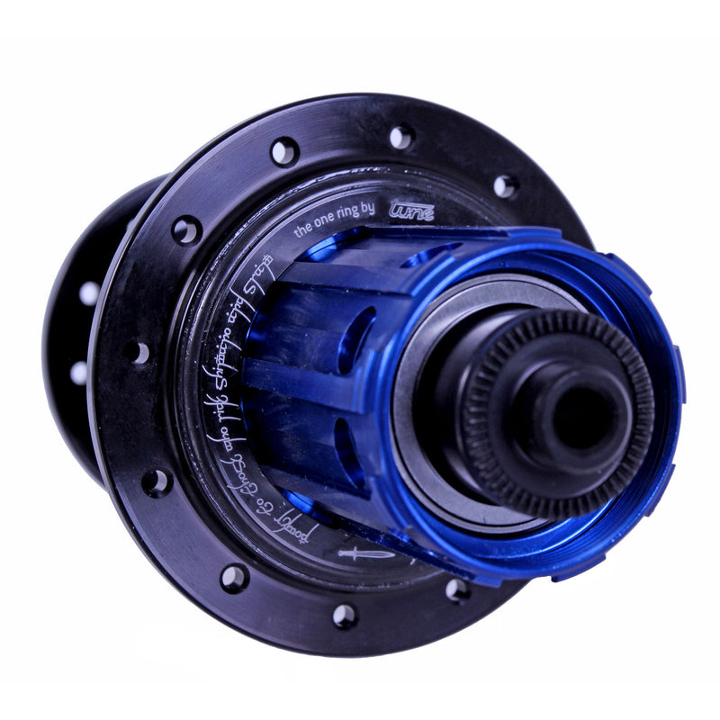 Load image into Gallery viewer, Tune Mag Rear Road Hub, 24h 10x130mm (HG11) Black NLS
