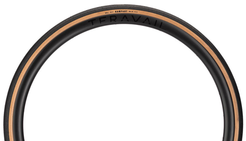 Load image into Gallery viewer, Teravail Rampart Tire - 700 x 32, Tubeless, Folding, Tan, Durable, Fast Compound
