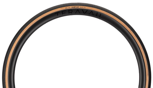Teravail Rampart Tire - 700 x 35, Tubeless, Folding, Tan, Durable, Fast Compound