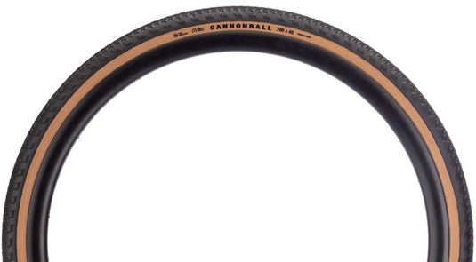 Teravail Cannonball Tire - 700 x 40, Tubeless, Folding, Tan, Light and Supple, Fast Compound