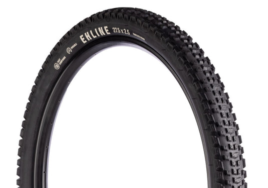 Teravail Ehline 27.5 x 2.5 Tubeless Ready Mountain Bike Tires Durable Fast-rolling XC Performance (Pack of 2)