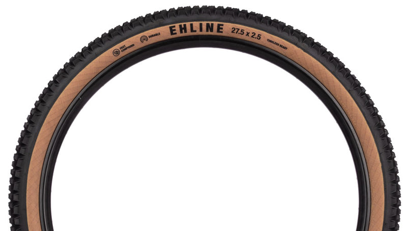 Load image into Gallery viewer, Teravail Ehline Tire - 27.5 x 2.5, Tubeless, Folding, Tan, Durable, Fast Compound
