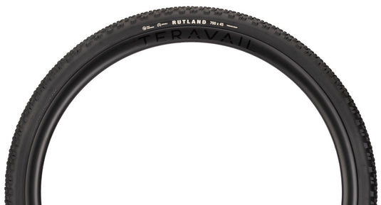 Teravail Rutland Tire - 700 x 45, Tubeless, Folding, Black, Durable, Fast Compound