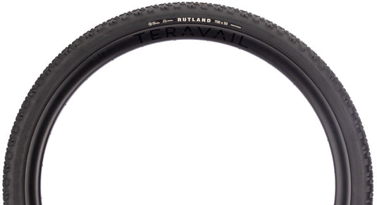 Teravail Rutland Tire - 700 x 50, Tubeless, Folding, Black, Durable, Fast Compound
