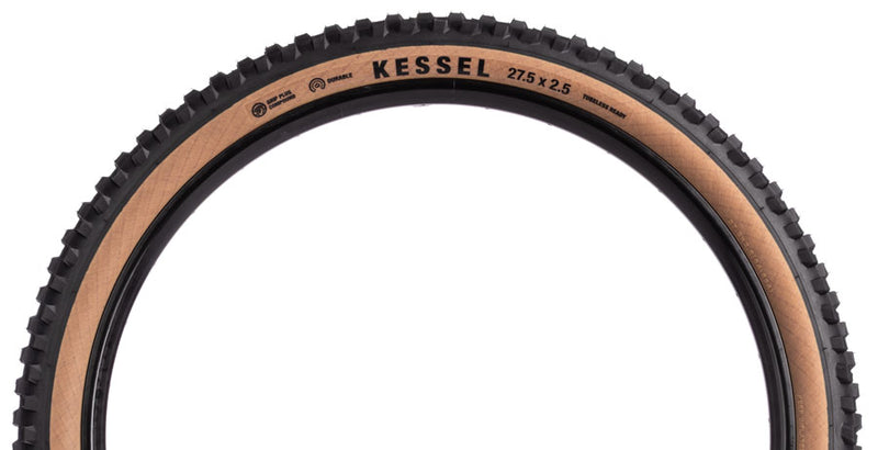 Load image into Gallery viewer, Teravail Kessel Tire - 27.5 x 2.5, Tubeless, Folding, Tan, Durable, Grip Plus Compound
