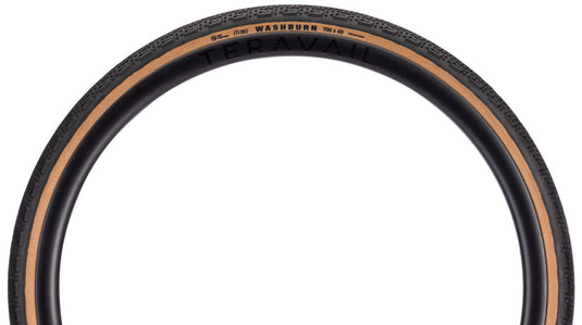 Teravail Washburn Tire - 700 x 45, Tubeless, Folding, Tan, Light and Supple, Fast Compound