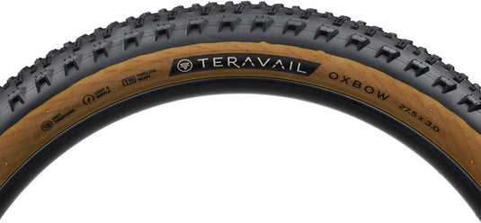 Teravail Oxbow Tire - 27.5 x 3, Tubeless, Folding, Tan, Light and Supple