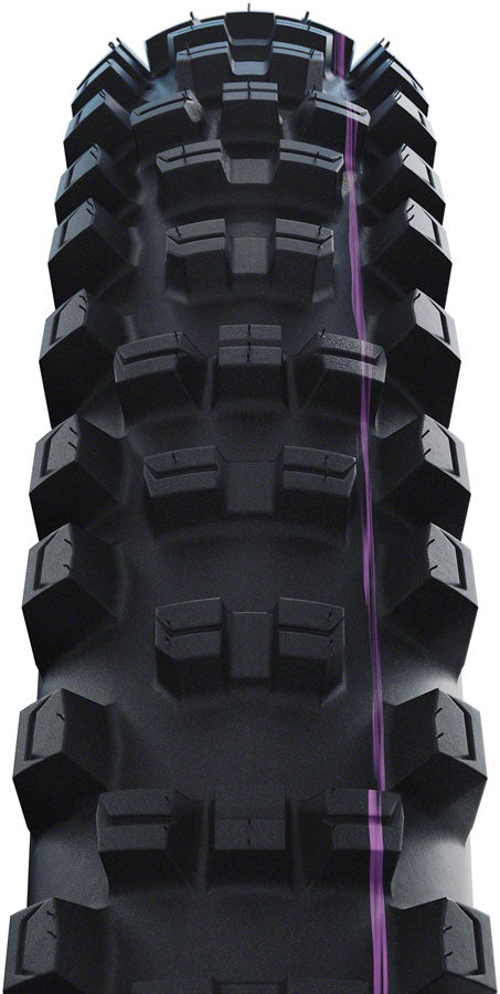 Schwalbe Shredda Rear Tire - 27.5 x 2.50, Tubeless, Folding, Black, Evolution Line, Gravity Pro, Addix Ultra Soft,