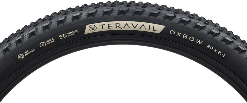 Load image into Gallery viewer, Teravail Oxbow Tire - 29 x 2.8, Tubeless, Folding, Black, Light and Supple
