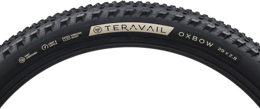 Teravail Oxbow Tire - 29 x 2.8, Tubeless, Folding, Black, Light and Supple