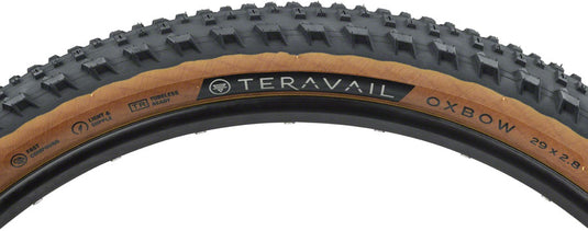 Teravail Oxbow Tire - 29 x 2.8, Tubeless, Folding, Tan, Light and Supple