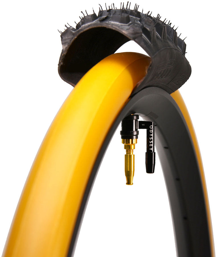 Load image into Gallery viewer, Optis Tubeless Tire Insert - 27.5" x 28-40mm Insert w/ Standard Presta Valve
