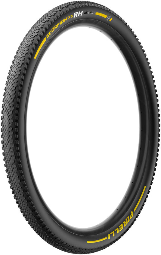 Pirelli Scorpion XC RH 29x2.4 Tubeless Folding Mountain Bike Tires High-Performance, Puncture-Resistant, Race-Ready, Yellow Label, Team Edition