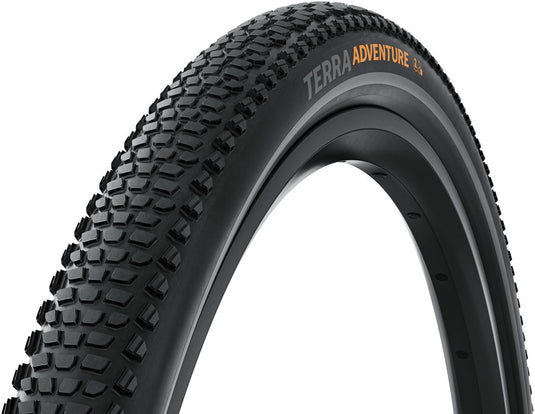 Continental Terra Adventure 700c x 55 Tubeless Gravel & Trail Bike Tires - E-Bike Ready, Reflective, Durable Casing