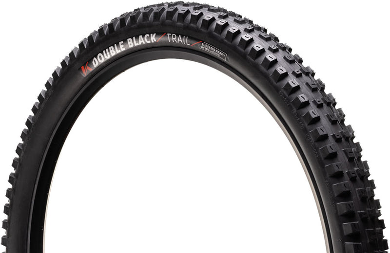 Load image into Gallery viewer, Kenda Double Black 29 x 2.60 Tubeless Trail Tires Fast Rolling, Durable, All-Condition Grip (Pair)
