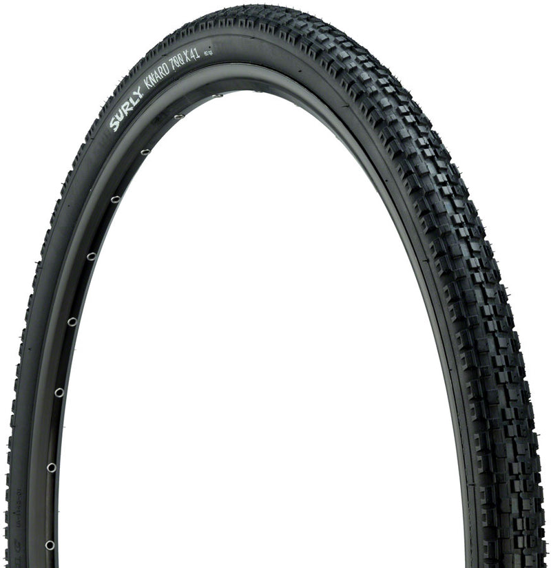 Load image into Gallery viewer, Pack of 2 Surly Knard Tire 700 x 41 TPI 33 PSI 75 Clincher Wire Black Gravel Road Bike
