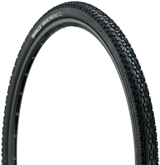 Surly Knard Tire 700 x 41 TPI 33 PSI 75 Clincher Wire Black Gravel Road Bike