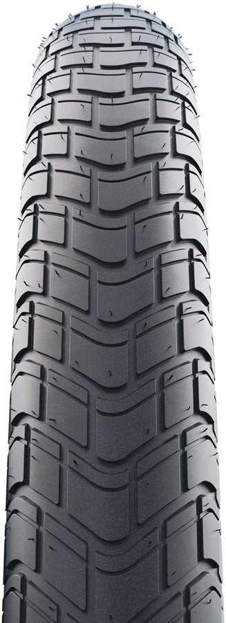 Schwalbe Motion Big Apple Tire - 650b x 55 / 27.5 x 2.15, Clincher, Wire, Black/Reflex, Standard, RaceGuard, Addix