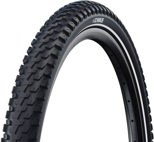 Schwalbe Marathon Plus MTB Tire 26x2.1 Clincher E-Bike-Ready, SmartGuard Puncture Protection, Reflective 2 Pack