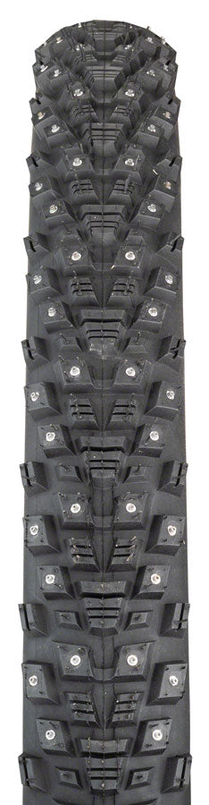Load image into Gallery viewer, 45NRTH Kahva Tire 29 x 2.25 Tubeless Folding Tan 60tpi 252 Concave Carbide Studs
