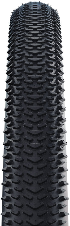 Schwalbe G-One R Tire - 700 x 50, Tubeless, Folding, Black, Performance, RaceGuard, Addix Green, E-25